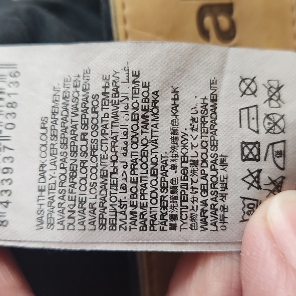 Desigual Velour Cotton Stretch Pants 38P2648 FLORES - Picture 9 of 9